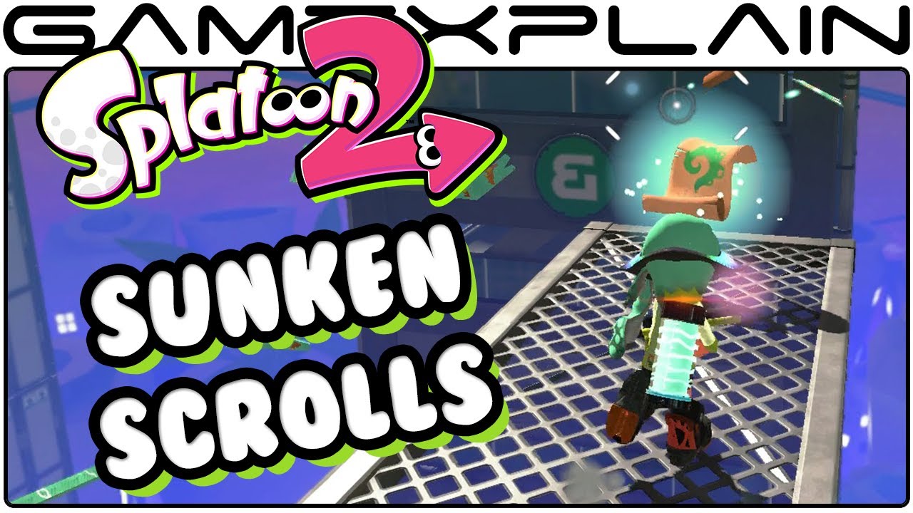 Splatoon 2 - Find All 32 Sunken Scroll Locations - Guide & Walkthrough