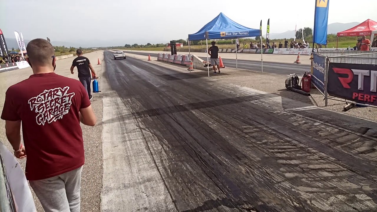 Mazda rx-7 sa22c drag racing agrinio