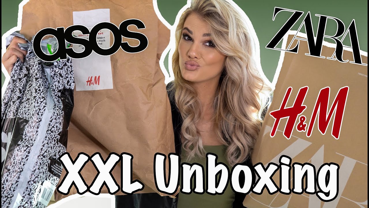 FASHION TRY-ON HAUL Unboxing 📦 Zara, H&M, Burga, Asos I Cindy Jane