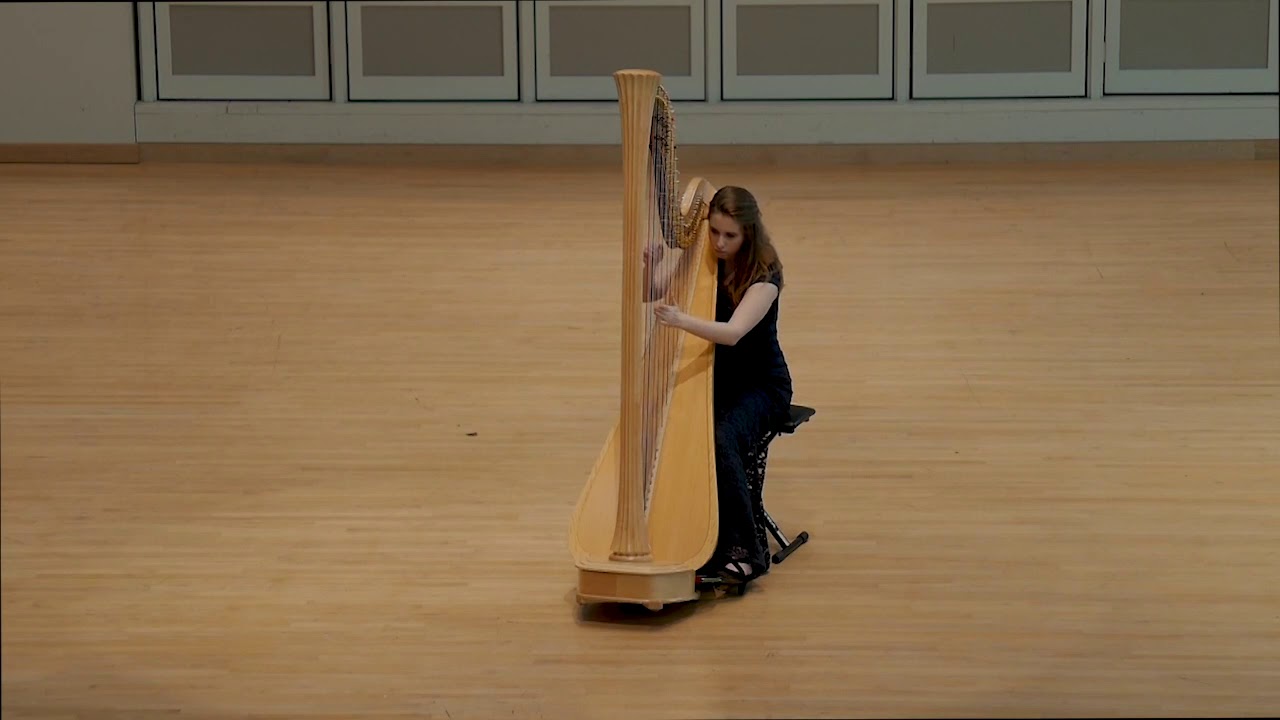 The Lord's Prayer | for solo harp Albert Hay Malotte | performed by Abigail Brower