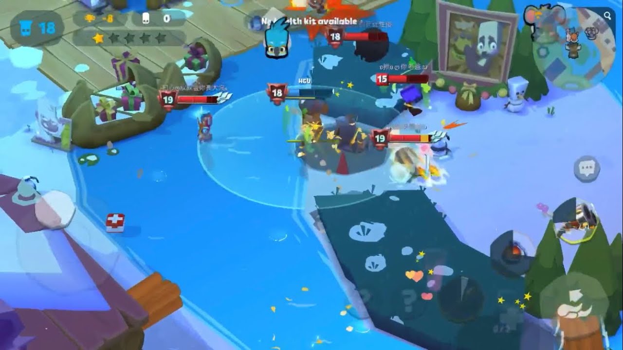 Monster in 5vs5 New Year Fighter || Zooba