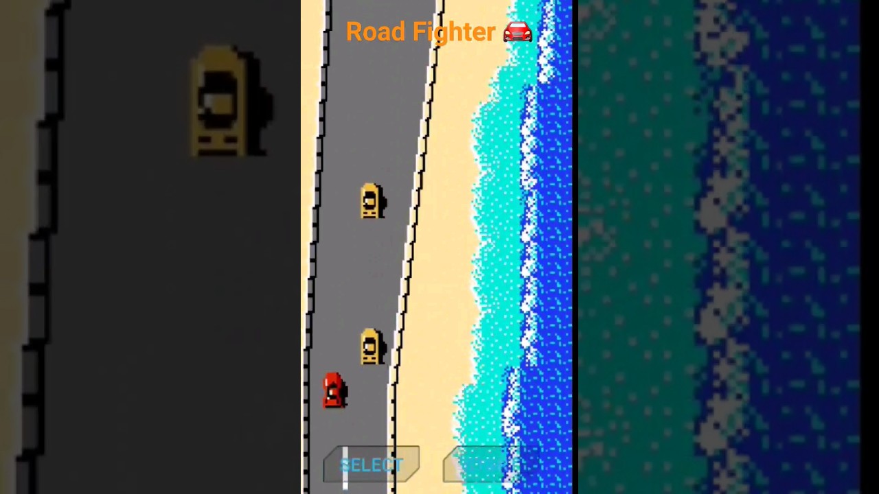 Road Fighter | Stage 3 #roadfighter #shorts #ytshorts #yt #youtybeshorts #games #nesgames #90sgame