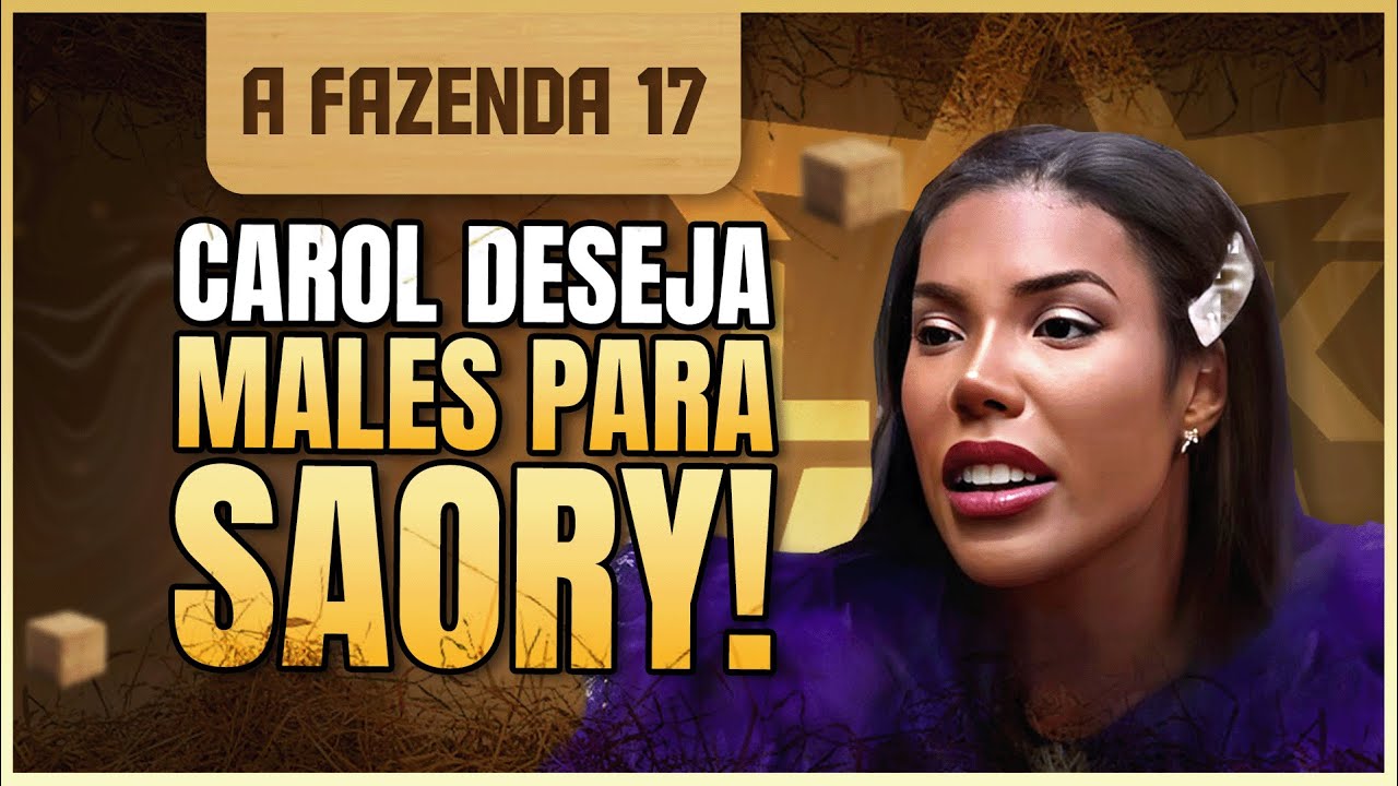 GRAVE! CAROL LEKKER DESEJA VÁRIAS DOENÇAS PARA SAORY E É CRITICADA | LINK PODCAST