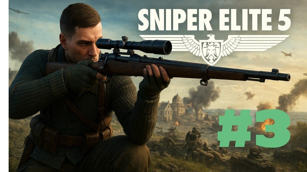YENİ BİR SERİ/SNİPER ELİTE 5/BÖLÜM 2#/SARAYA BAK BE !!!/@Sniper elite 5