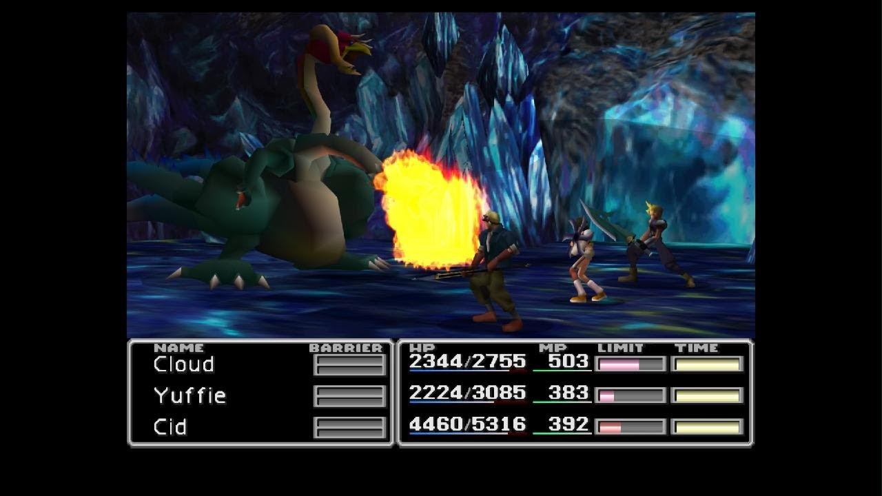 FINAL FANTASY VII_schizo boss fight
