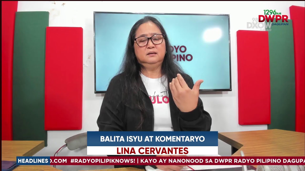 Balita Isyu at Komentaryo w/ Lina Cervantes  -  Mar.5,2026 - 6am / 7am