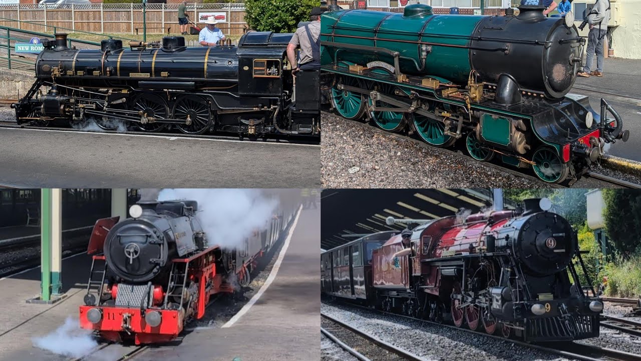 Chime whistles aplenty at the Romney Hythe and Dymchurch Railway | 11/07/2024