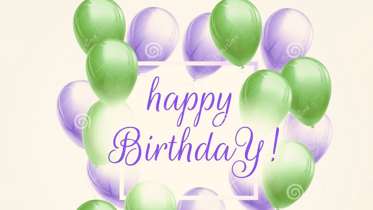 Birthday Wishes 💜💚🫧