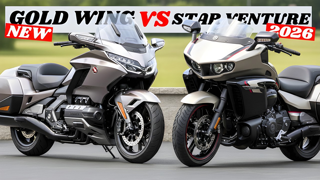 Ultimate Luxury Touring Battle! Honda Gold Wing vs Yamaha Star Venture 2026