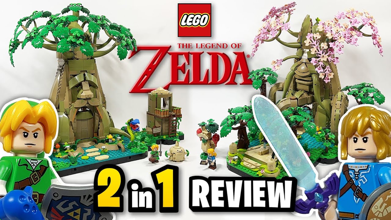 Обзор набора LEGO The Legend of Zelda The Great Deku Tree 2-в-1 (77092) — НАЧАЛО 2024 ГОДА