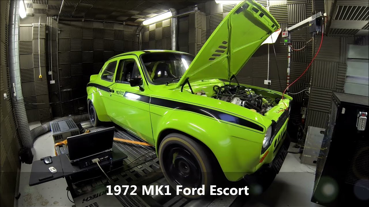 500+BHP Ford Escort MK1 with Skyline 4wd and Borg Warner 76064 On the Dyno