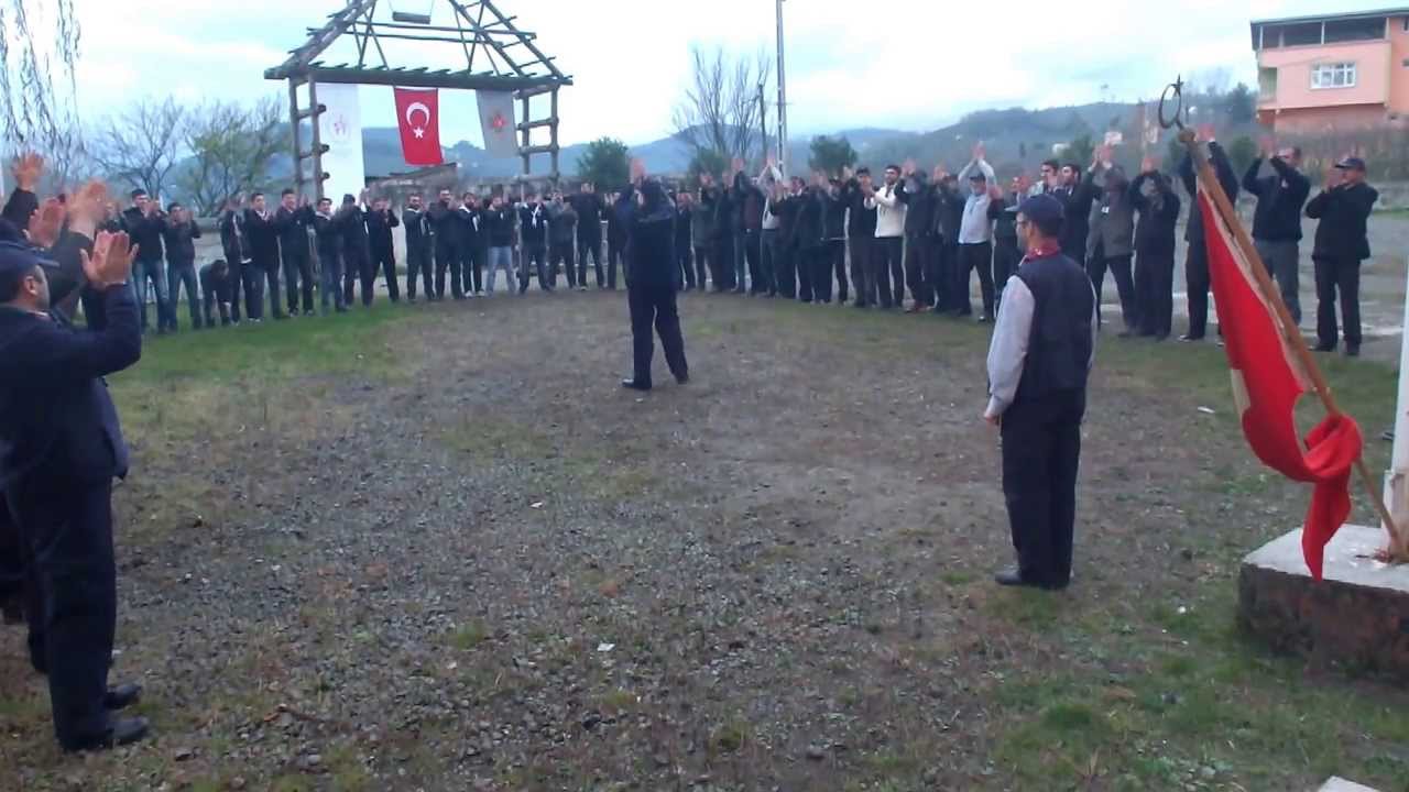 İZCİ ALKIŞI; PİRAZİZ KAMP ARALIK 2013