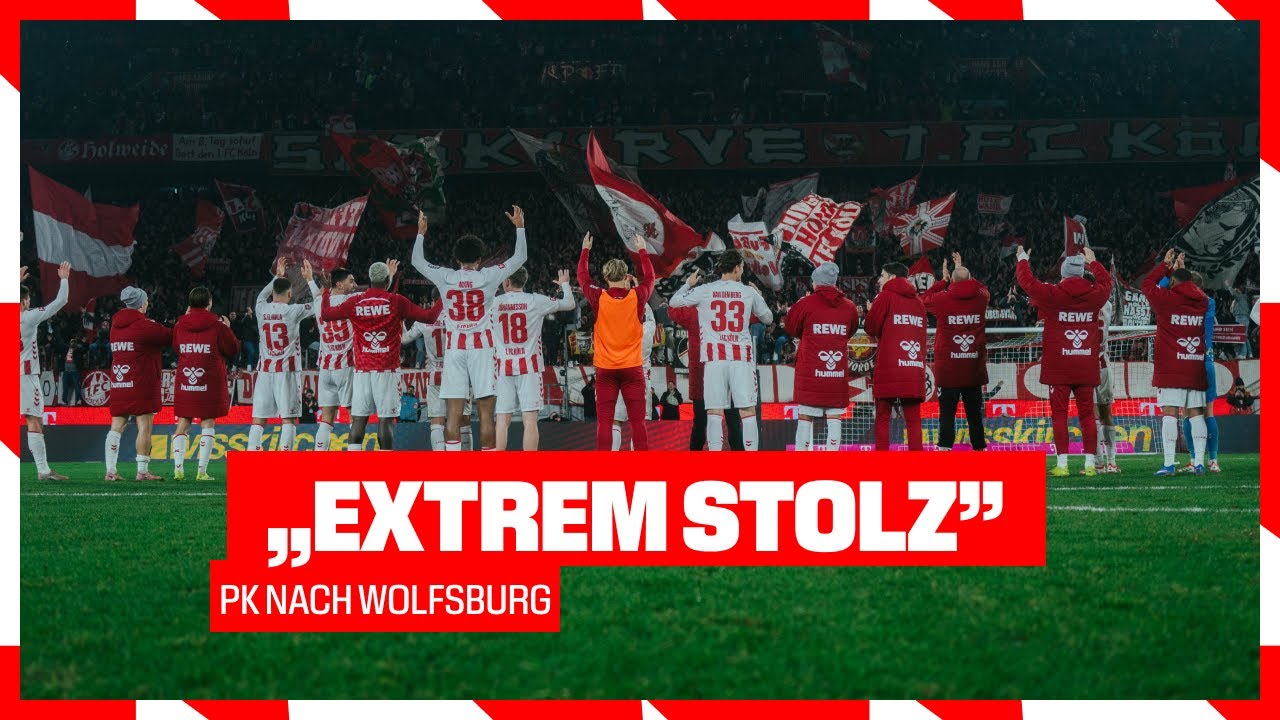 „Unheimlich hart erkämpft“ - Pressekonferenz nach Wolfsburg | 1. FC Köln - VfL Wolfsburg 1:0