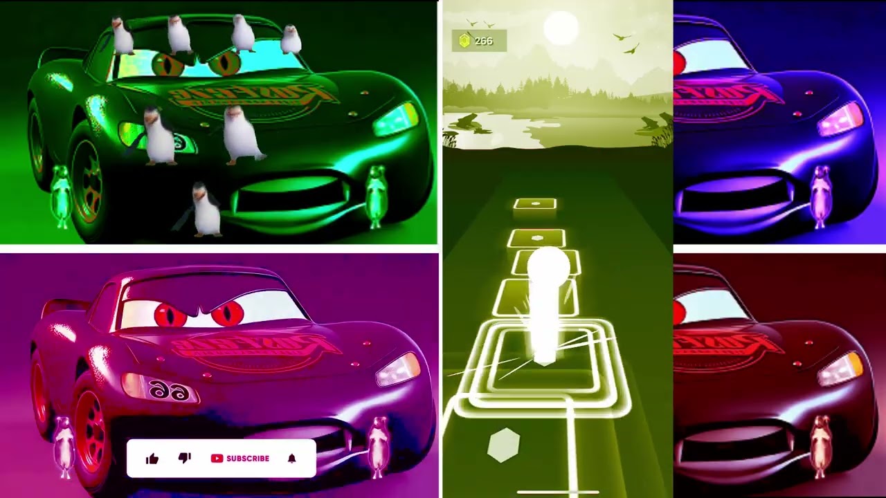 McQueen Tiles Hop INFERNO BOOST X! Explosive Beat Energy