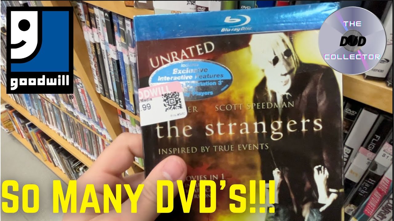 DVD Hunting at Goodwill Dollar Tree and Salvation Army Thrift Store!