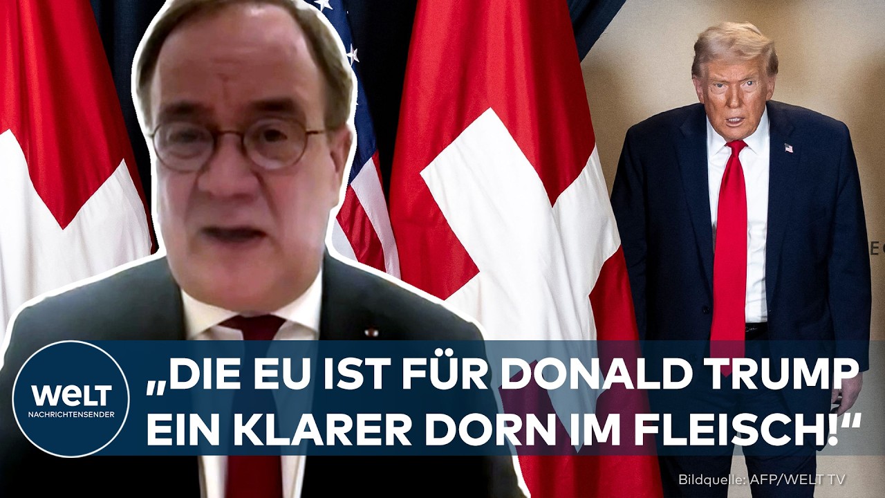 TRUMP IN DAVOS: „Mit wilden Sprüchen ist im Moment niemandem gedient!“ – Armin Laschet mahnt