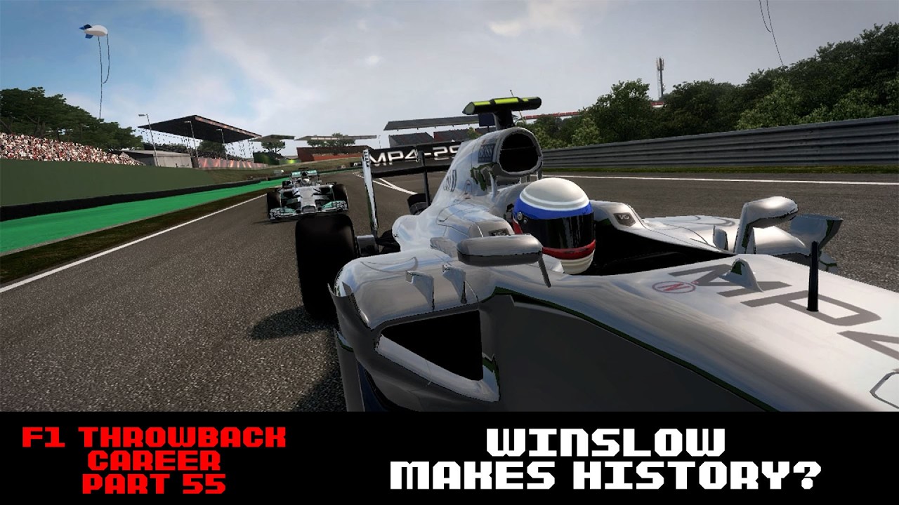F1 2014 Throwback Career Part 55- Winslow Makes History?
