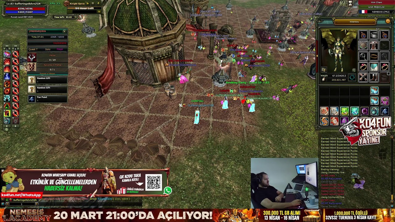 KO4FUN NEMESİS Suffering Mage PK!!