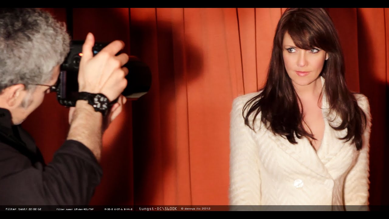 Amanda Tapping vs. Dennys Ilic - Behind the Scenes Photoshoot [part I]