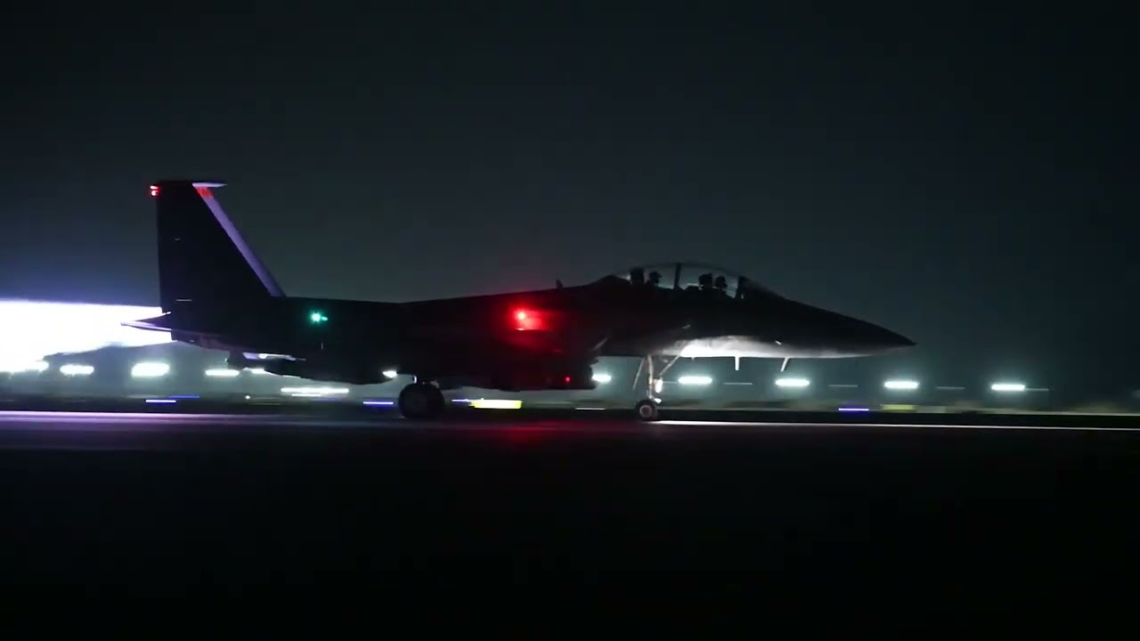 US strikes Syria: Military video shows strike targeting Islamic State militants