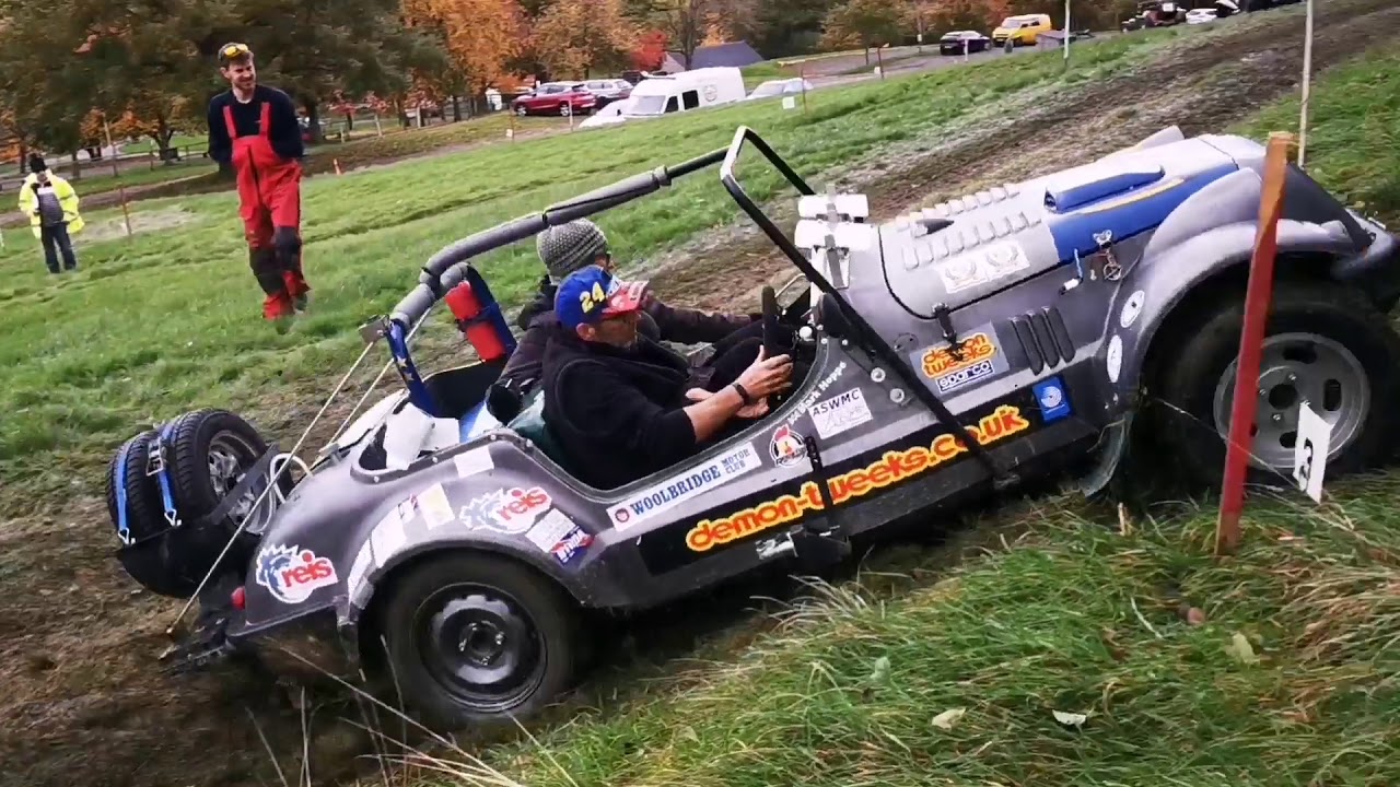 BTRDA car trial gold star final, Prescott hillclimb 2020