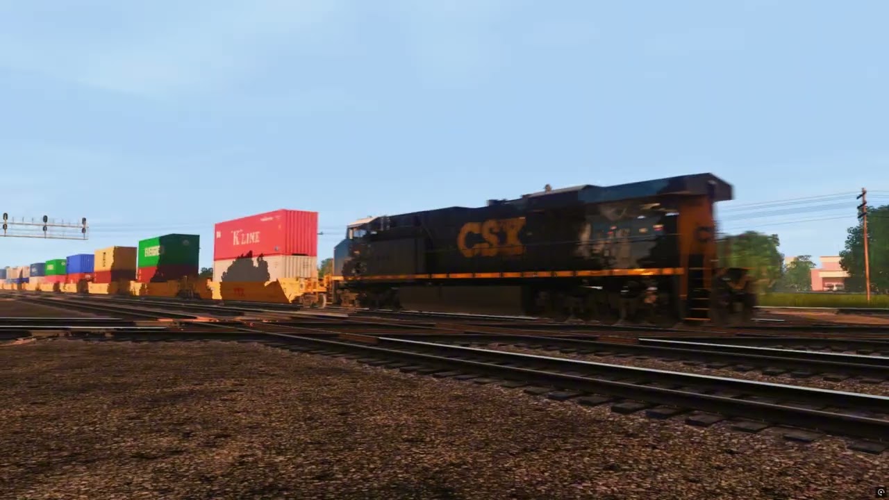 CSX and NS railfanning in the Midwest! (Trainz 2022)