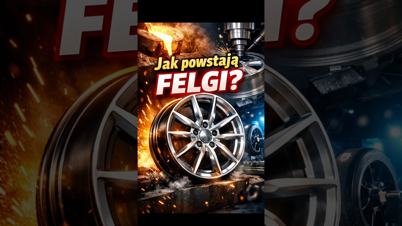 Jak powstają Felgi? 🛞#motoryzacja #felgi
