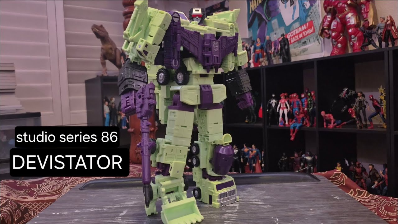 Transformers studio series 86 completed Devistator!!