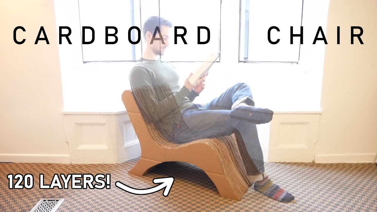 DIY CARDBOARD CHAIR | Modern Design