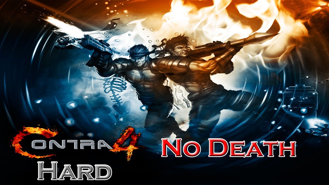 Contra 4 Hard, No Death, Bill Rizer (Dificil, Sin Morir)