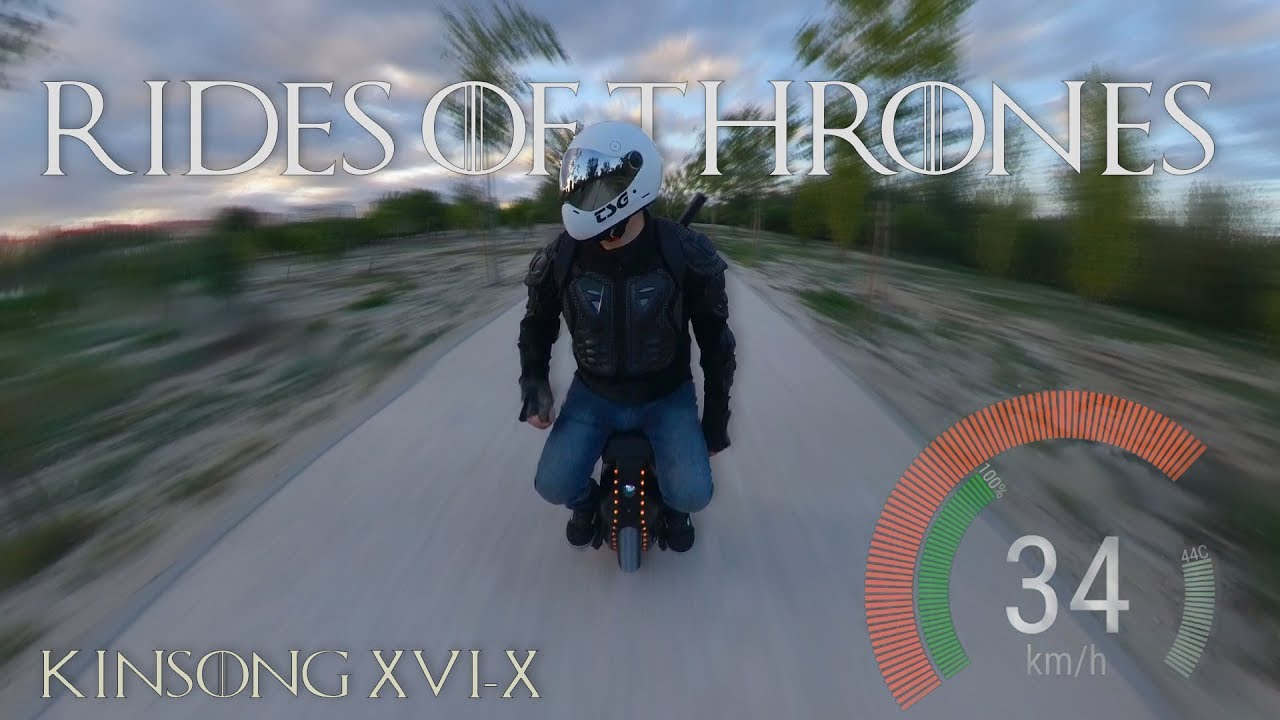KINGSONG 16X - 👑⚜⚔🏰 RIDES OF THRONES 🏰 ⚔⚜👑