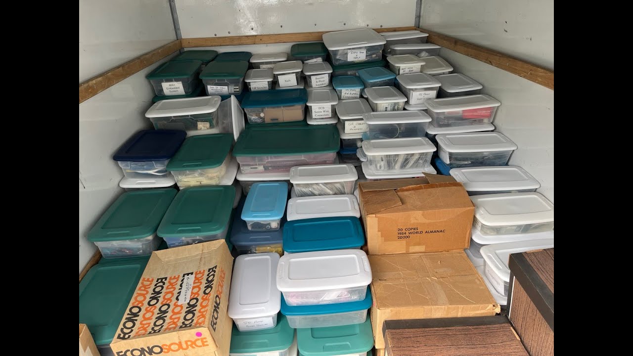 I Bought a Truckload of Electronic Components! Now what?!
