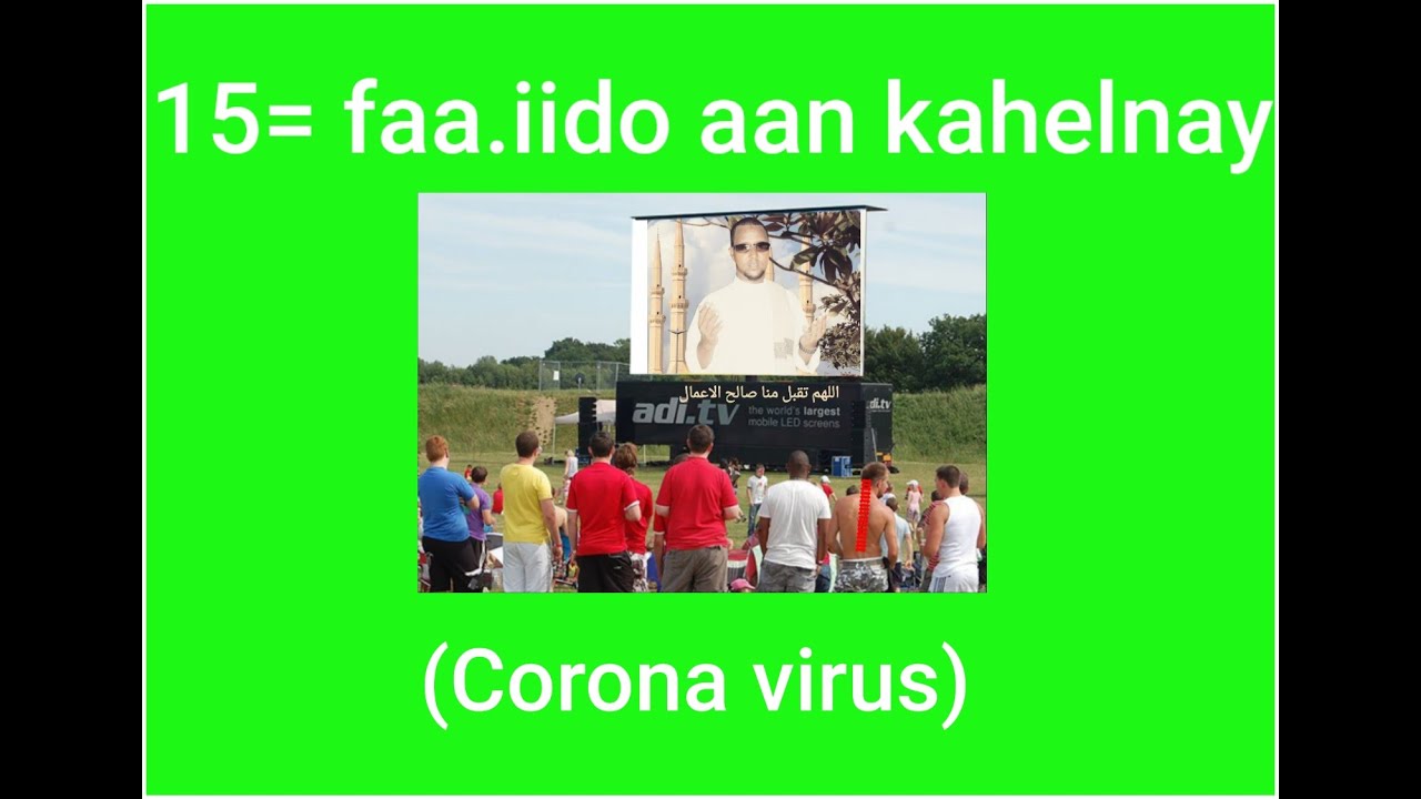 #shan_iyo_toban faaiido aankahelnay #corona_virus  #siifaafi_kheyrka