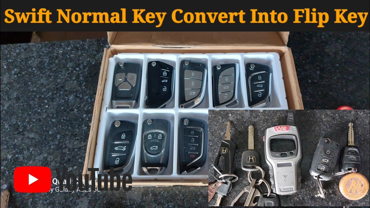 Maruti Swift | Normal Key to Convert Flip Key