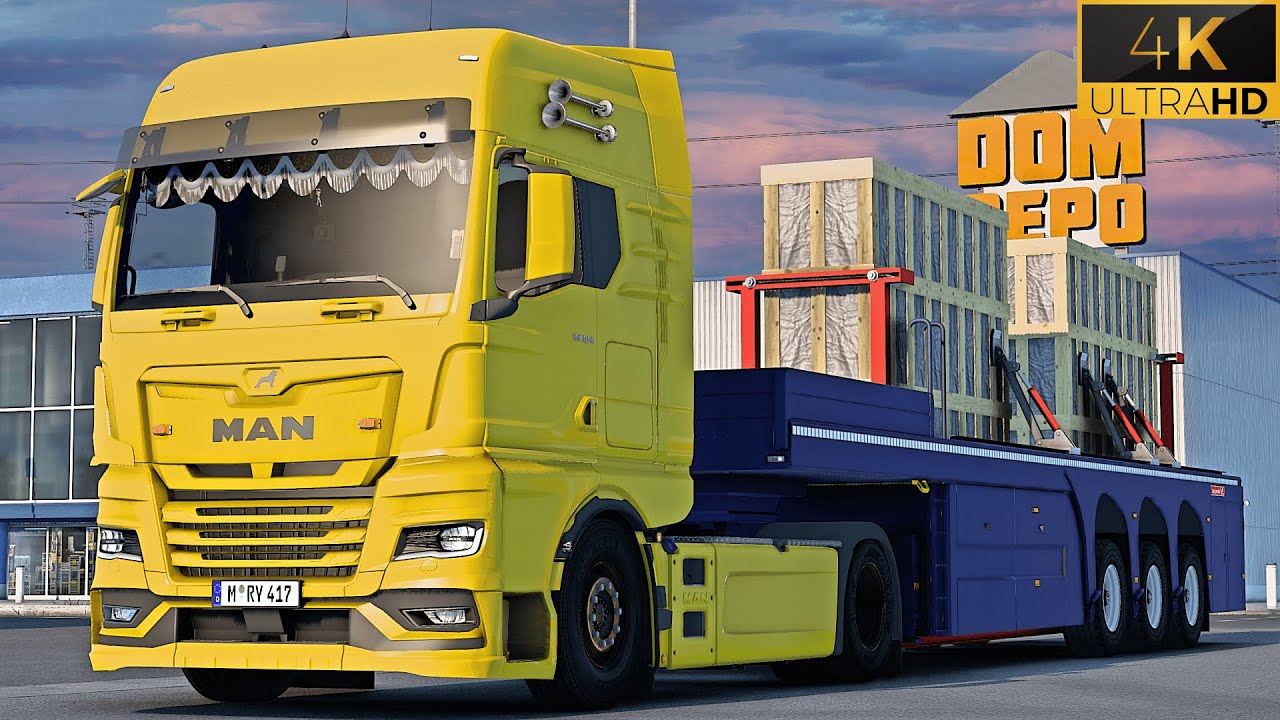 4K | ETS2 1.44 | Man TGX 2020 | Linz 🇦🇹 󠁧󠁢󠁳󠁣 - Graz 🇦🇹