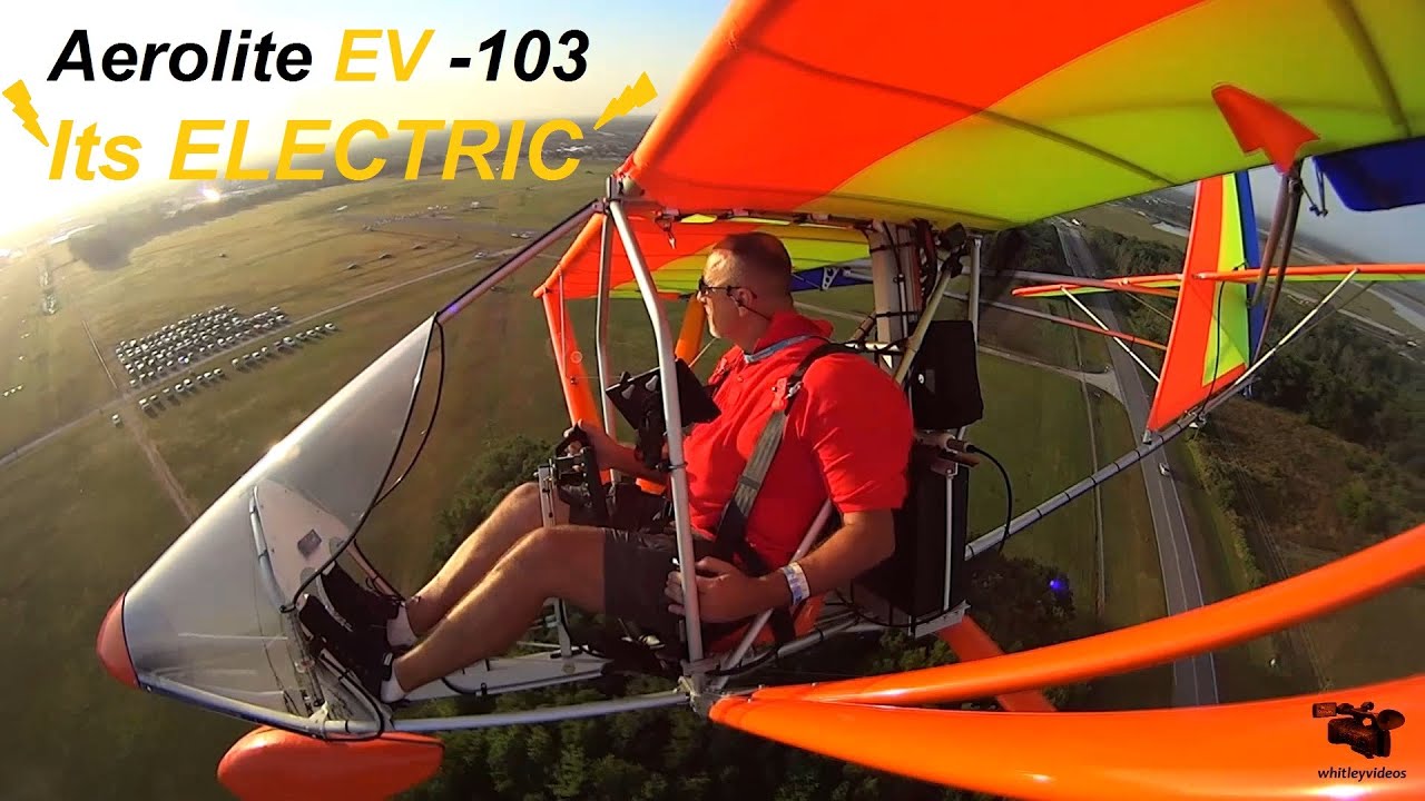 Aerolite EV-103, **Он ЭЛЕКТРИЧЕСКИЙ!** Сверхлегкий летательный аппарат