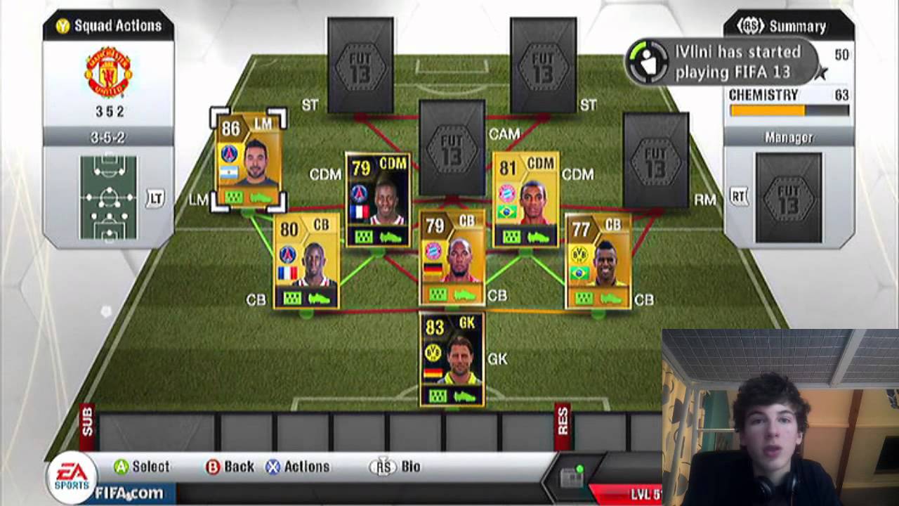 FIFA 13 | 400k Squad Builder |