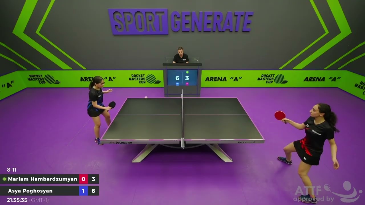 Table Tennis | M.Hambardzumyan - A.Poghosyan | 01.02.2026 21:30 (CET) | RMC.W 34574144