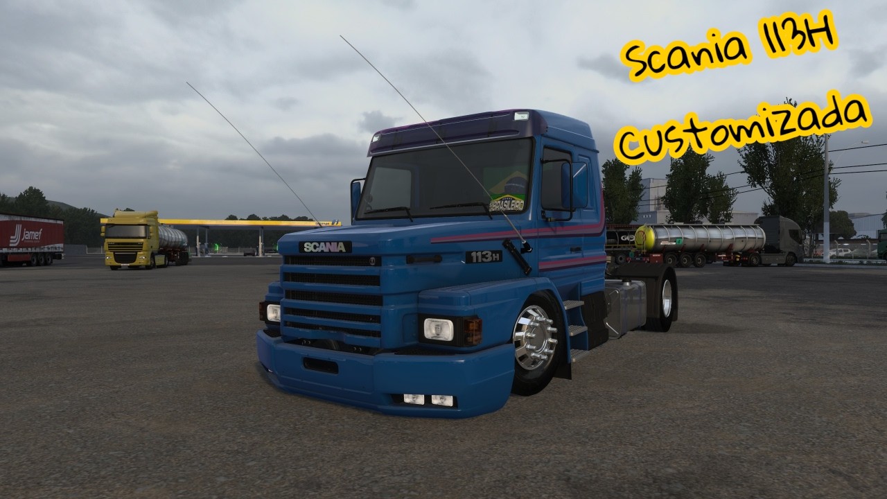 Scania 113H de visual novo