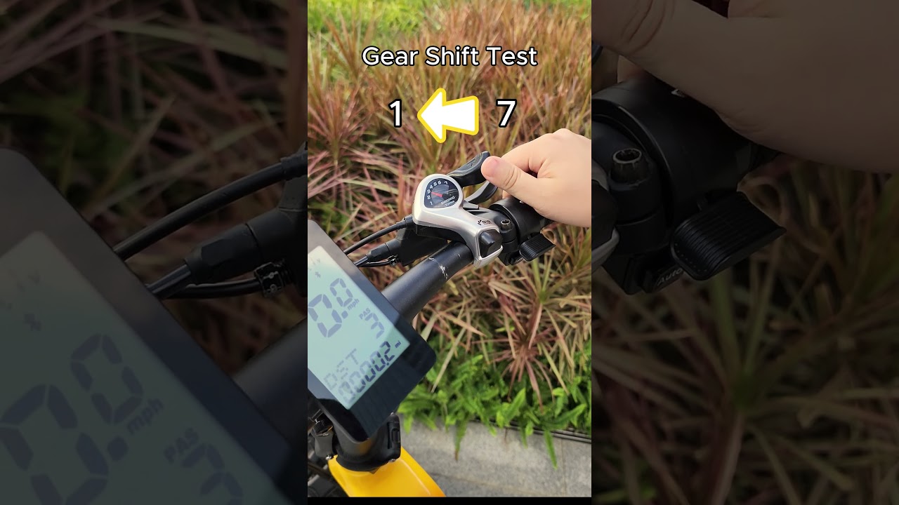 Check out the gear shift system #heybike #heybikehorizon #letyourjoyout #ebike #ebikelife #foryou