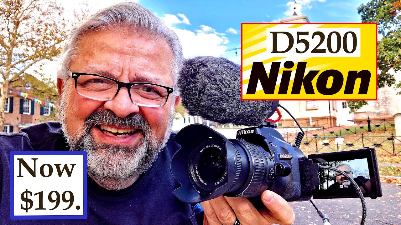 Nikon D5200 | Обзор камеры 24 Мп, рекомендованной для видео и фотосъемки. Класс 572