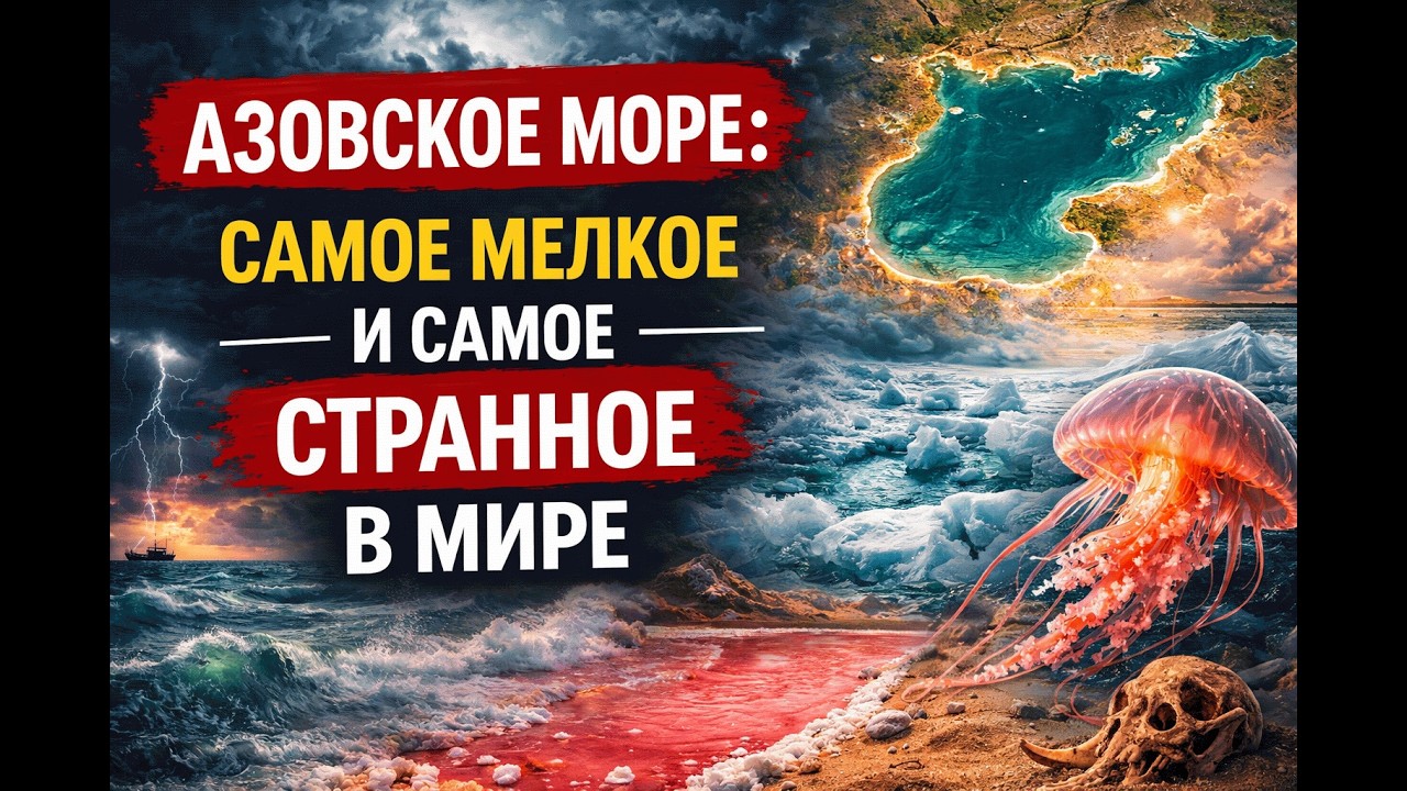 Азовское море: почему учёные считают его самым необычным морем планеты