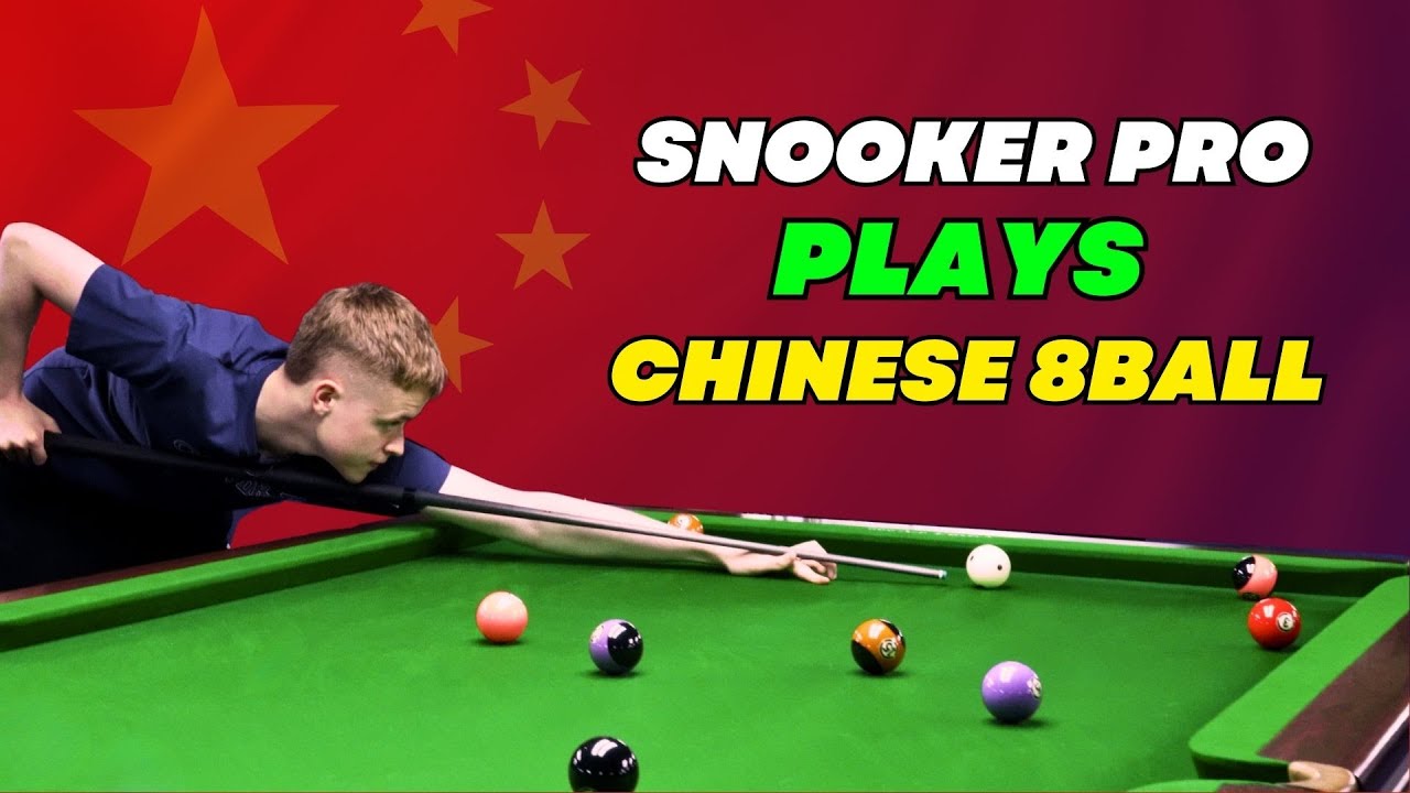 PRO SNOOKER PLAYER TRIES CHINESE POOL for the First Time! 🎱
