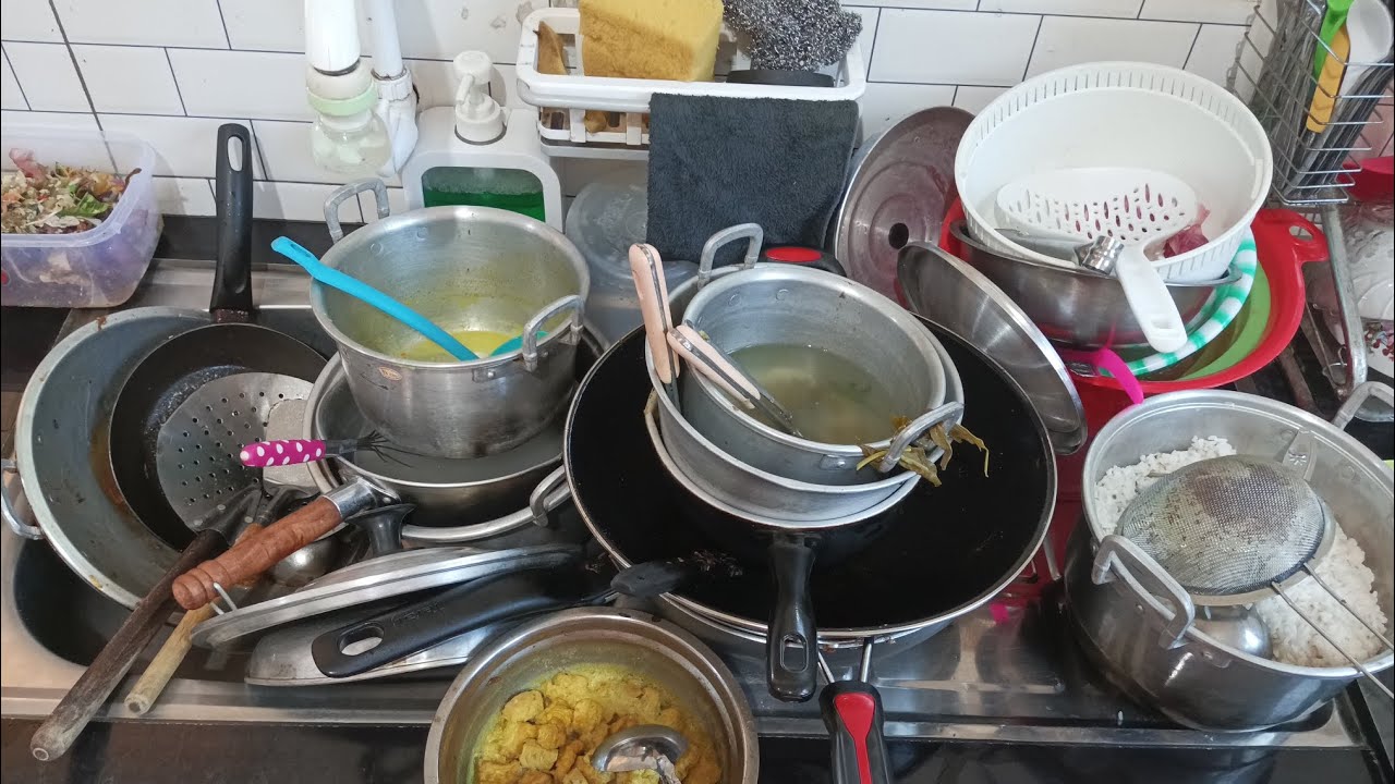 &Agrave;s vezes penso em comprar comida de vez em quando para n&atilde;o ter que cozinhar ✨ Cleaning With Me ASMR