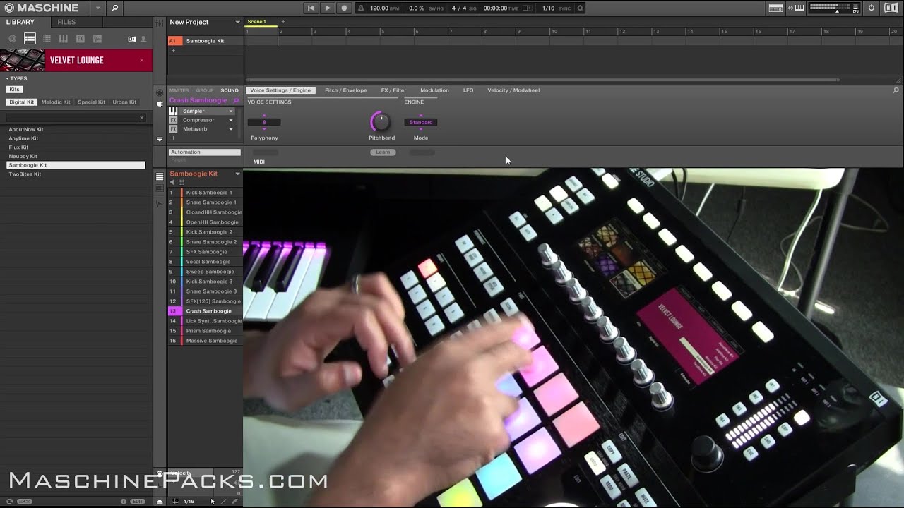 Maschine Packs: Native Instruments Velvet Lounge Expansion