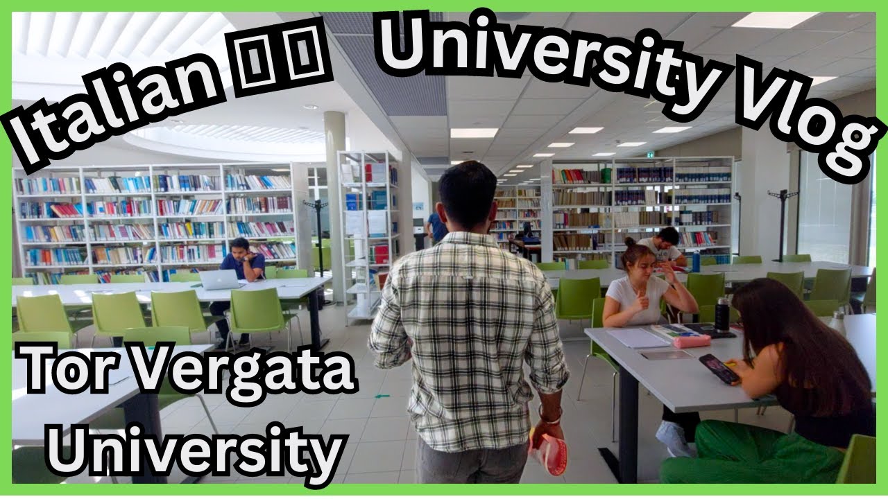 Tor Vergata University | Uni vlog 2023 | Italian University | Indian Student I Lazio Region