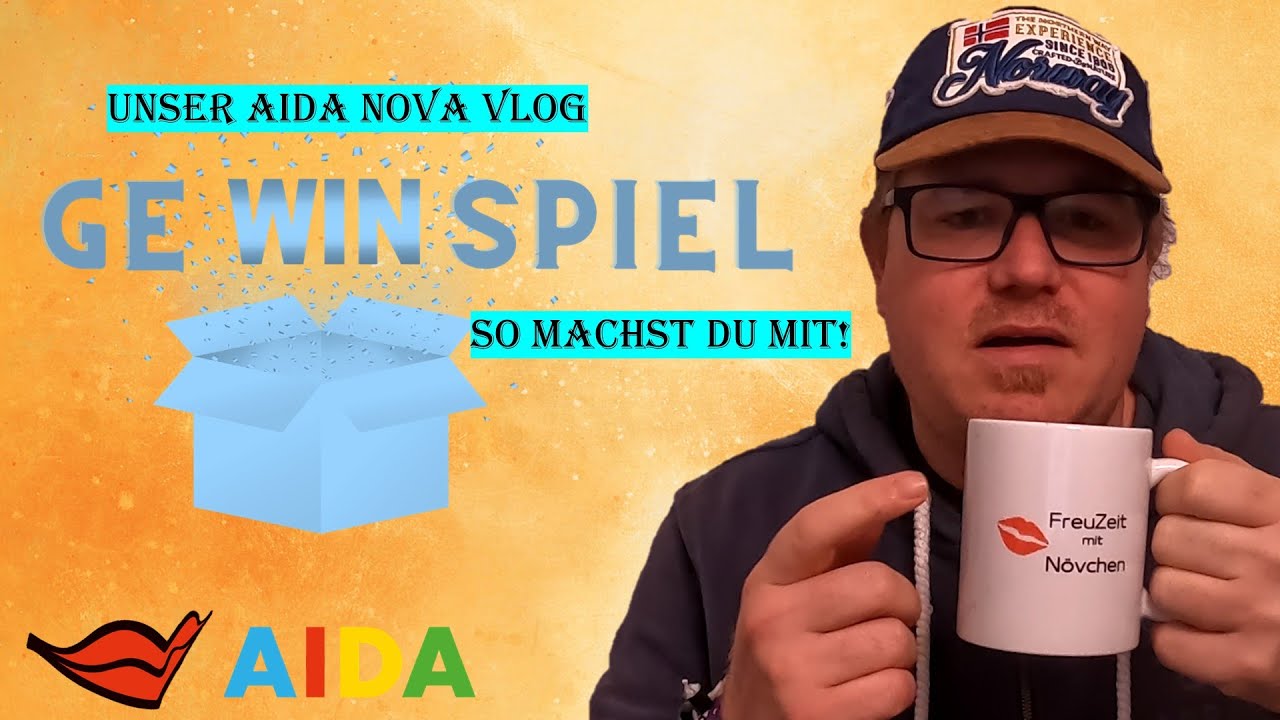 Unser AIDA NOVA Kreuzfahrt VLOG GEWINNSPIEL! - So machst Du mit (4K) |AIDA Nova 10-2022|FreuZeitPark