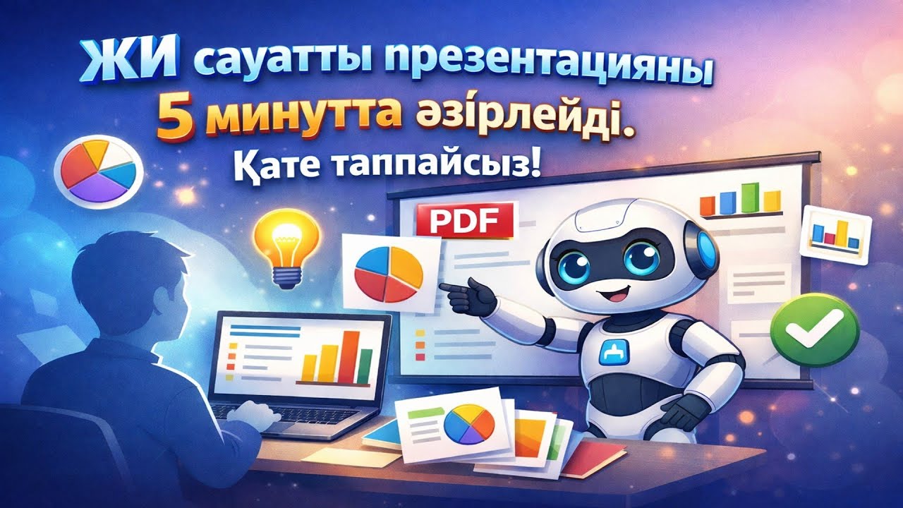 ЖИ сапалы презентация жасайды #ЖИ #презентация #қазақтілінде презентация