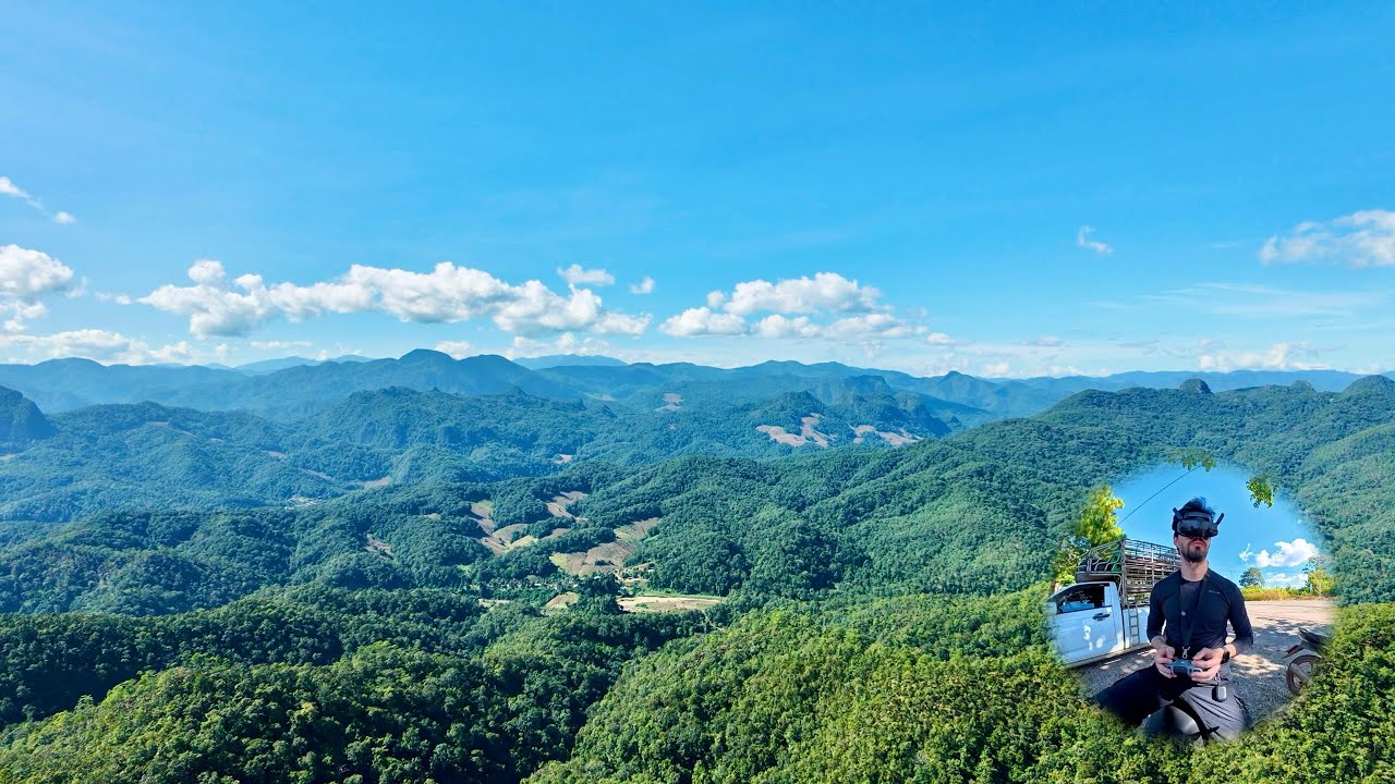 Mae Hong Son Loop Pause at Ban Luk Khao Lam Viewpoint, Northern Thailand 🇹🇭