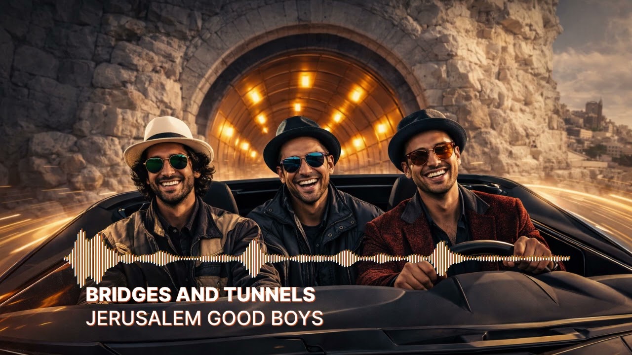 Bridges and Tunnels - Jerusalem Good Boys - energetic pop about the rapid development of Jerusalem
